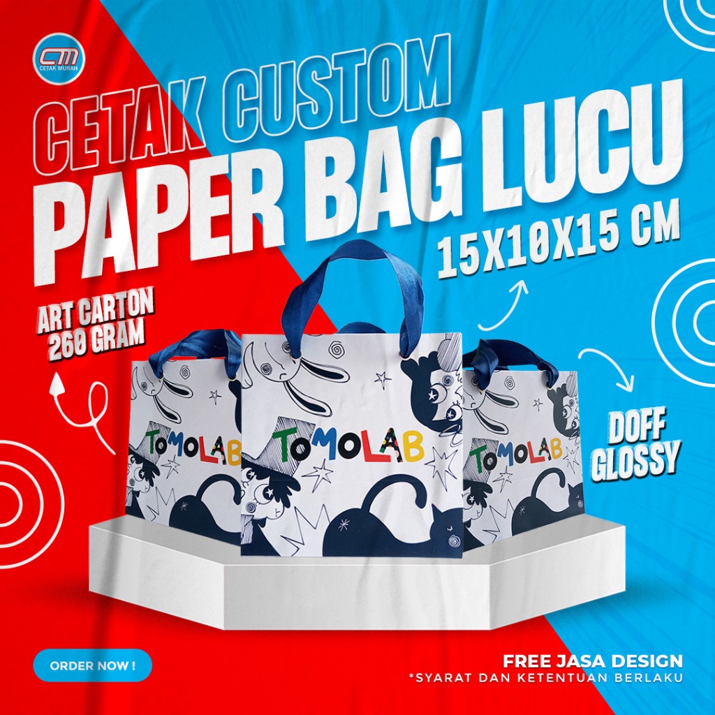 

Paperbag Custom Mini/ Paperbag Parfum/ Paperbag Skincare