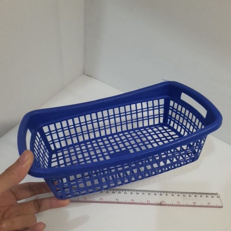 Keranjang surat segi panjang kecil serbaguna plastik - Tempat surat dokumen - AKSESORIS