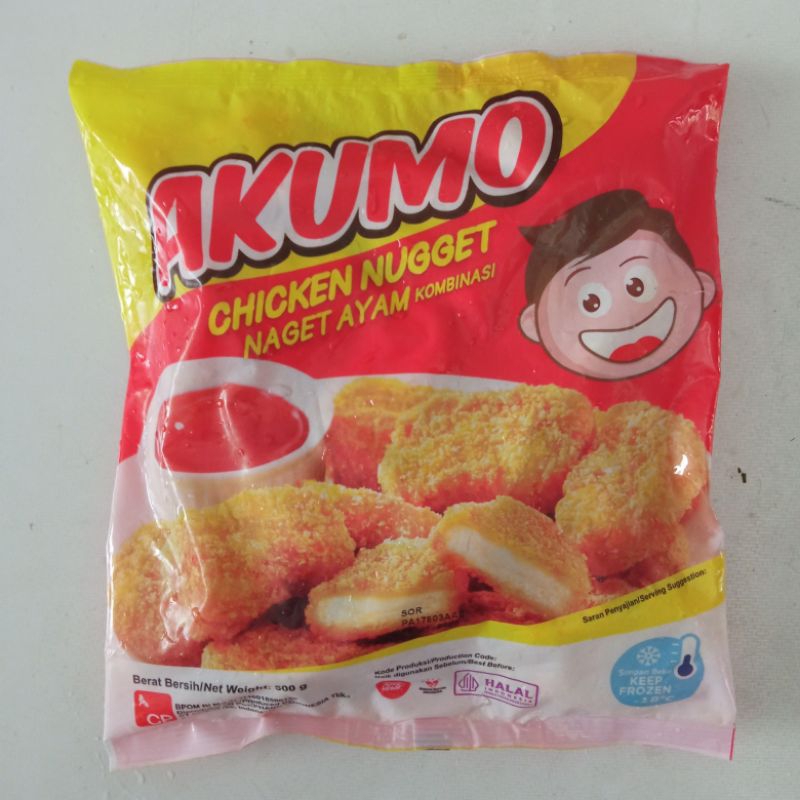 

AKUMO Chicken Nugget Naget Ayam 500 gram