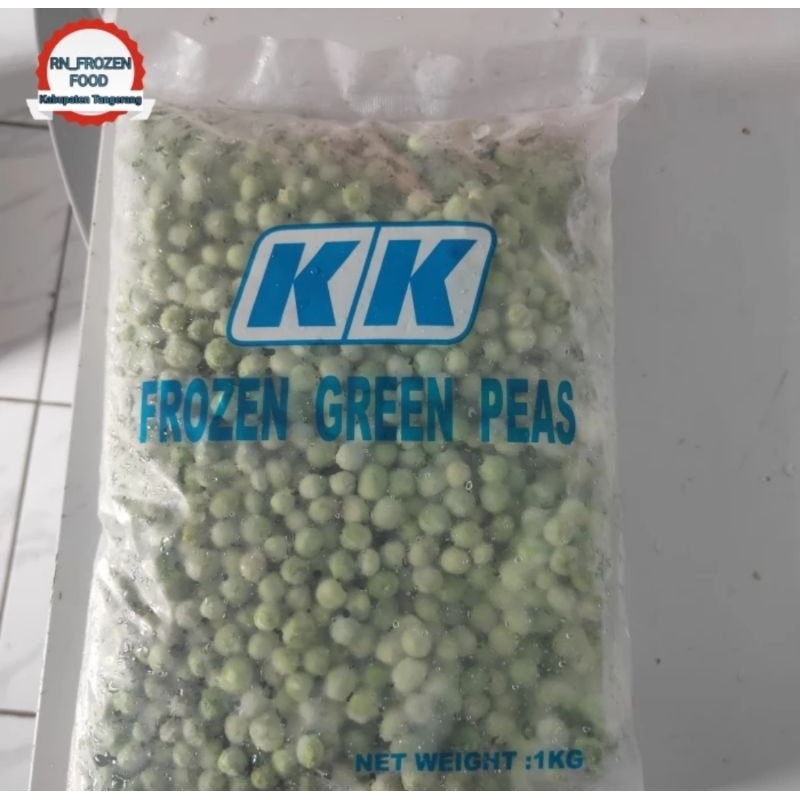 

KK Kacang Polong Beku (Green peas) Berat Isi 1Kg