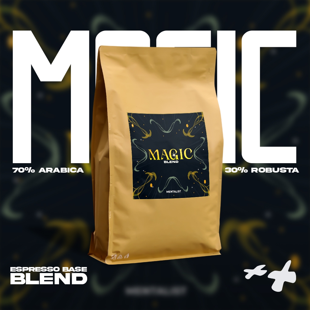 

Magic Blend | Premium Espresso Blend Roasted Beans Biji Kopi