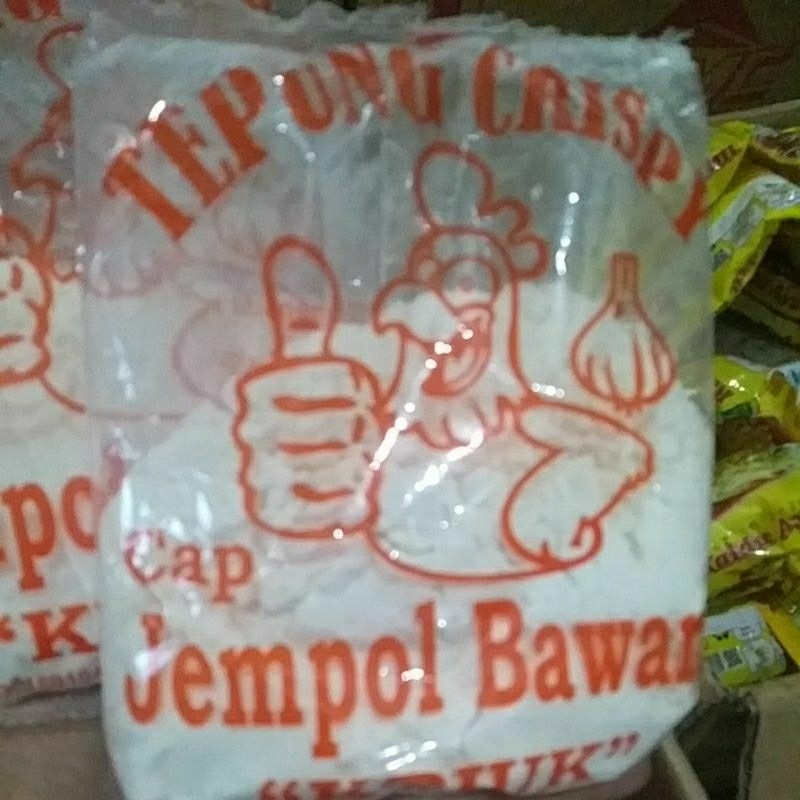 

Tepung crispy cap jempol Bawang