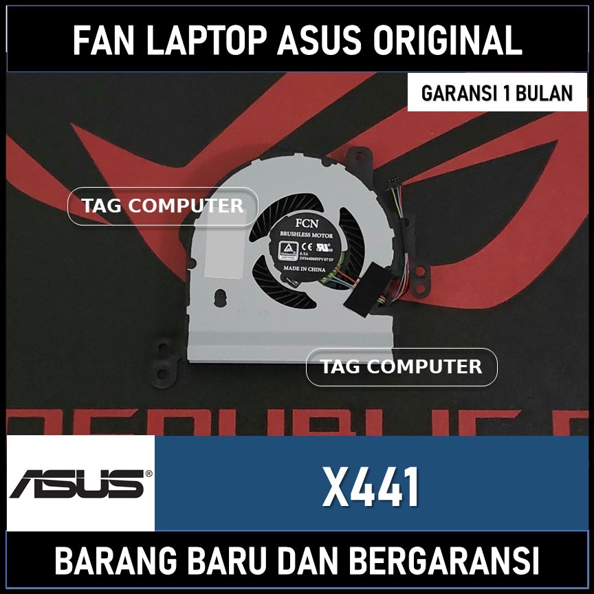 FAN KIPAS ASUS X441U X441UA X441UB X441UR X441UV X441UBR X441UAK