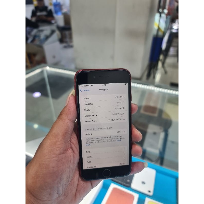 hp ip SE 2 2020 128gb second resmi ibox mulus