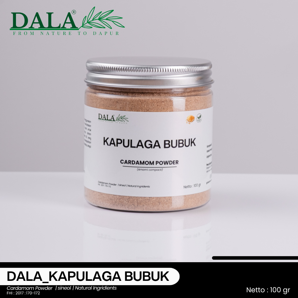 

DALA_Kapulaga Bubuk / Cardamom Powder (45 gr / 100 gr)