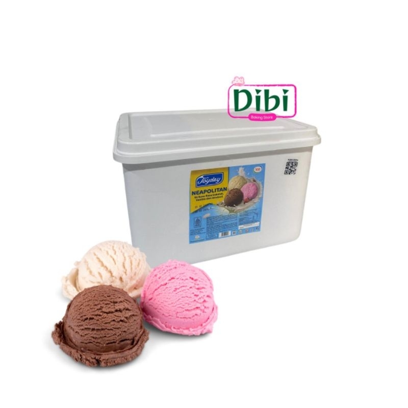 

Joday ice cream 8Liter Neapolitan