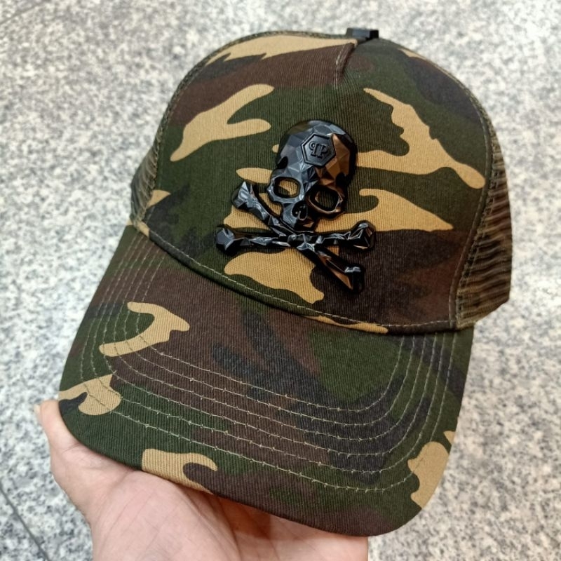 Topi Baseball Philip Plein Army Super Premium Quality
