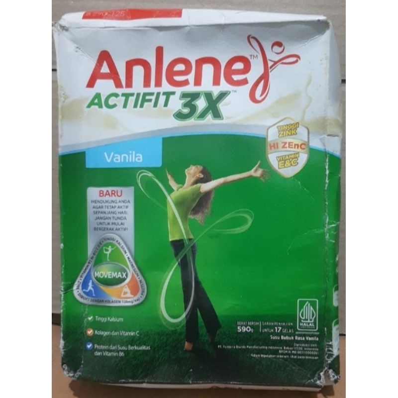 

ANLENE ACTIFIT 3X VANILA 590g (RIJEK BOX)