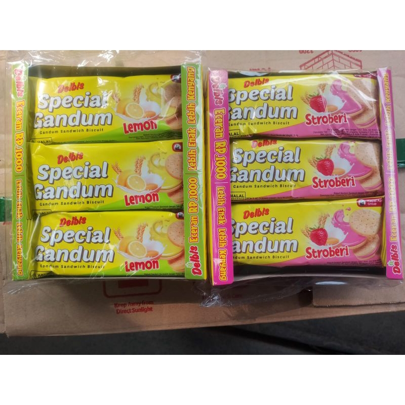 

Delbis Special gandum Sandwich 1 pack isi 12 pcs