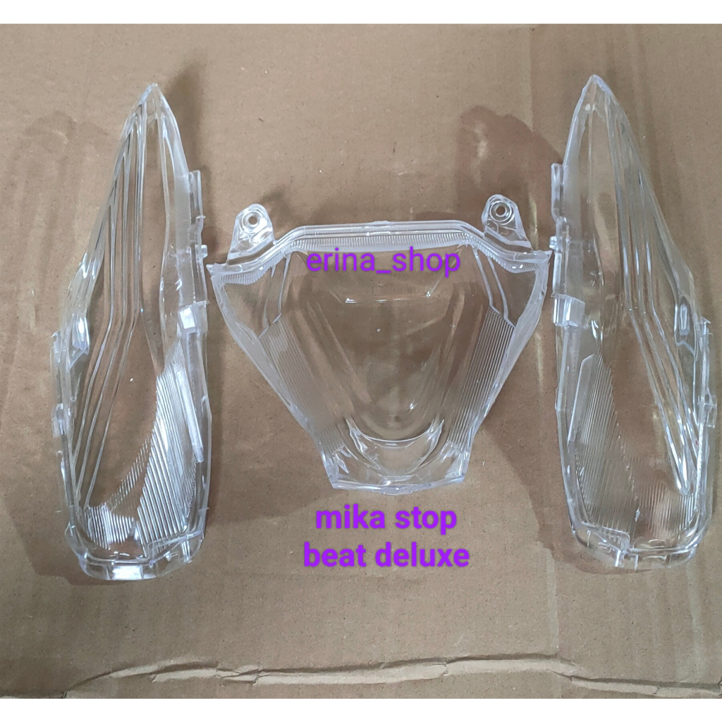 MIKA LAMPU STOP BELAKANG MOTOR BEAT DELUXE MIKA BENING MEREK ZORO/MIKA STOP+SEN BELAKANG BEAT DELUXE