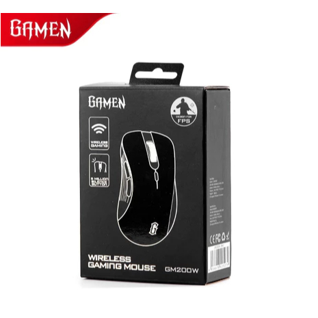 Gamen Wireless Gaming Mouse GM200W Silent Click