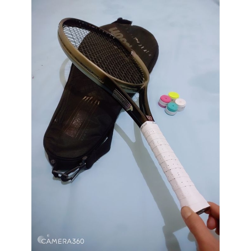 RAKET TENIS ORIGINAL WILSON PROFILE HAMMER SYSTEM BEKAS MASIH BAGUS 281GRAM