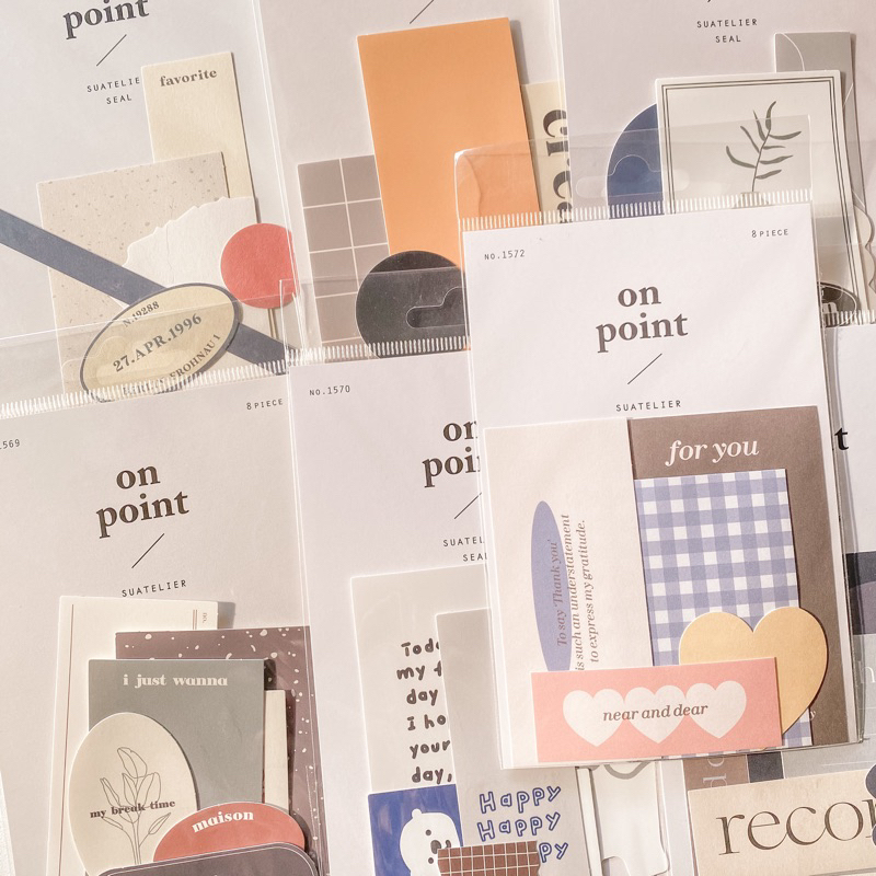 

Suatelier - On Point Stickers Series