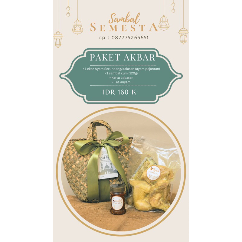

Hampers Lebaran | Hampers Ramadhan | Hampers Idul Fitri