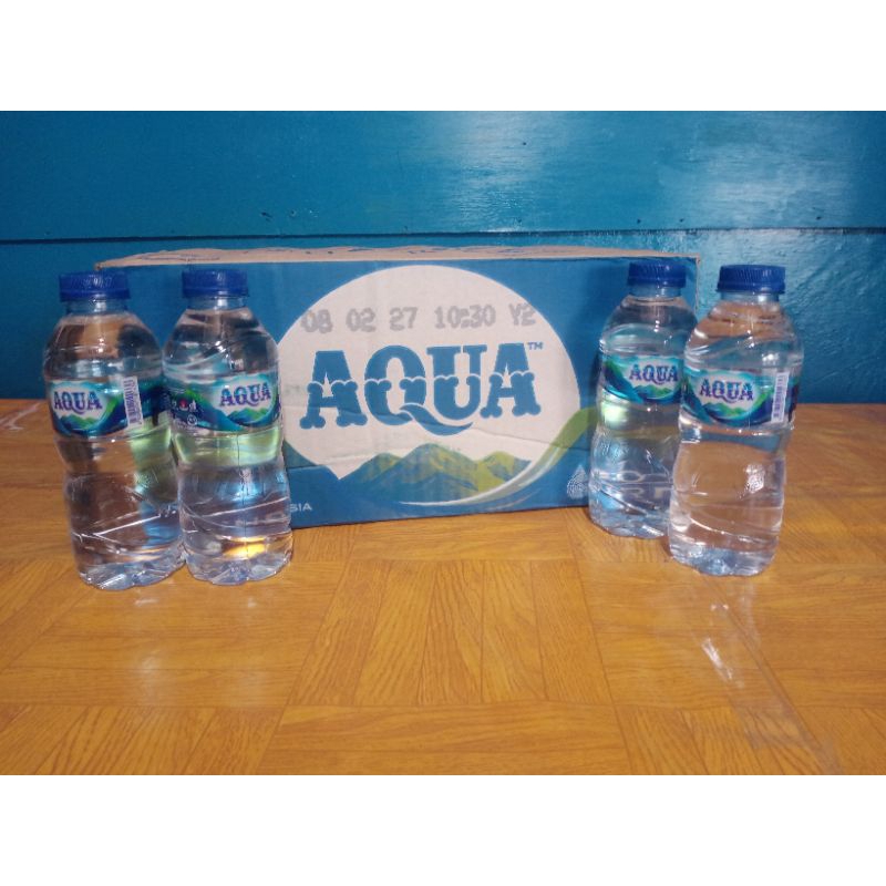 

Aqua Botol 330 ml isi 24 Btl / 1 Dos