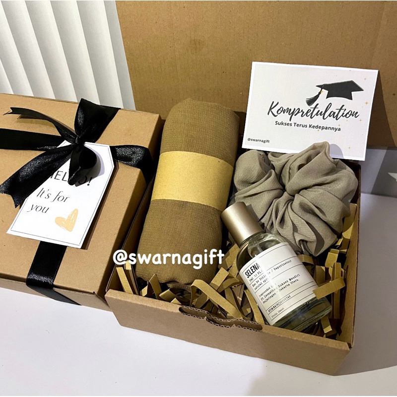 HAMPERS HIJAB | KADO CEWEK | GIFTBOX MURAH | BELLA SQUARE | HADIAH SEMPRO
