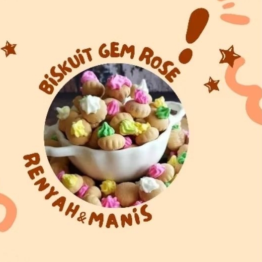 

Biskuit Gem Rose 250gr