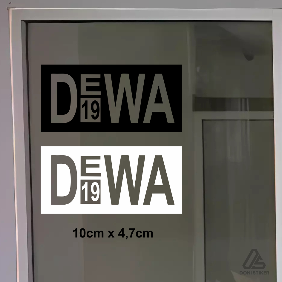 

stiker band dewa 19 sticker cutting