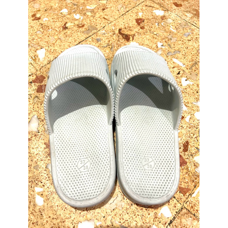 MINISO Sandal / Slippers Pria Wanita Antibacterial Series Bathroom Slippers Simple Series