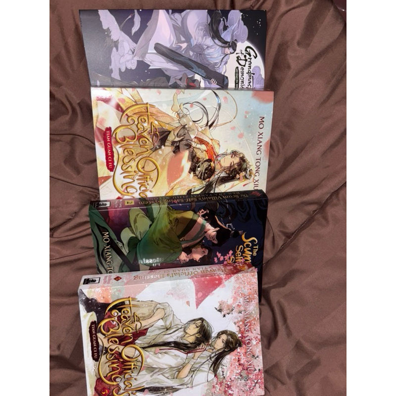 PRELOVED ORI ENGLISH novel Mo Xiang Tong Xiu / Tian Guan Ci fu Vol 2 & 5, Mo Dao Zu Shi Manhua vol 1