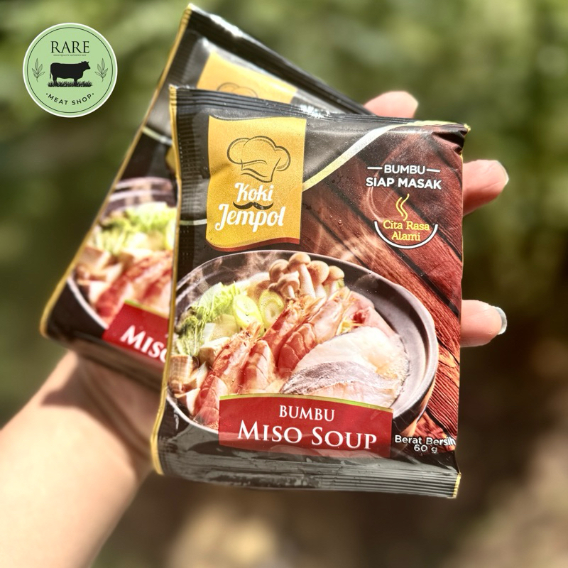 

KOKI JEMPOL bumbu miso soup instant tanpa pengawet halal untuk 5 porsi
