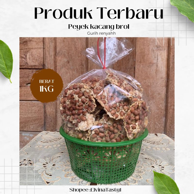 

1kg Peyek kacang