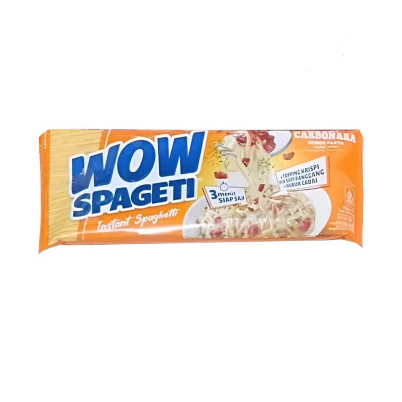 

Wow Spageti Carbinara 88 gr