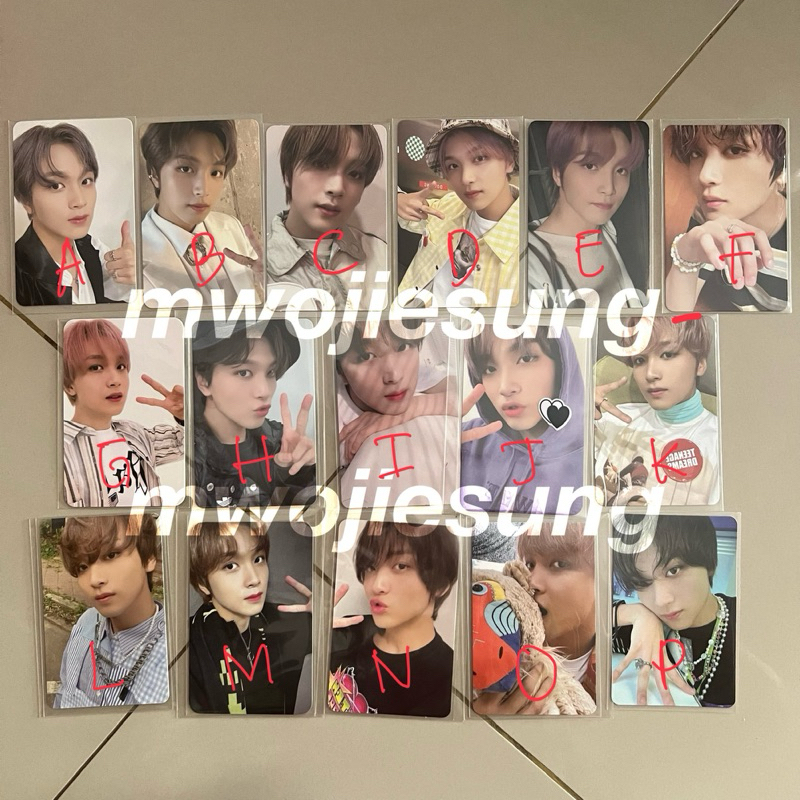 CLEARANCE SALE PC NCT Dream Official Haechan Photocard Album 127 SG PP Glitch Mode Noot Bobo Hoodie 