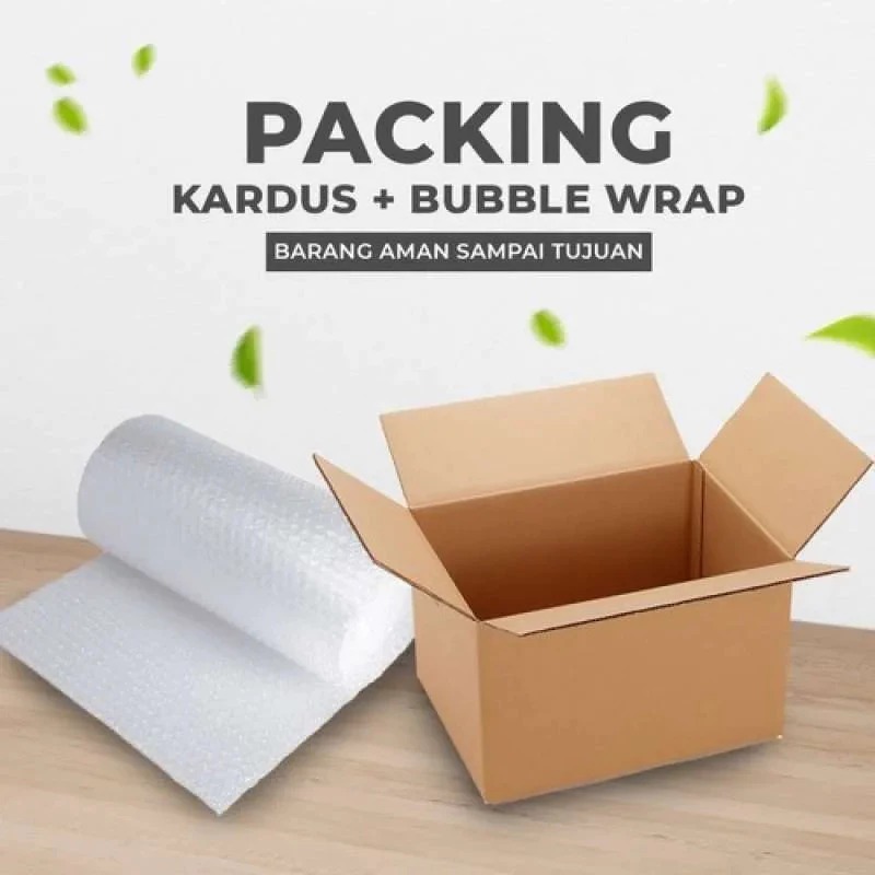 

EXTRA PACKING DUS DAN BUBBLEWRAP BUBBLE WRAP TAMBAHAN