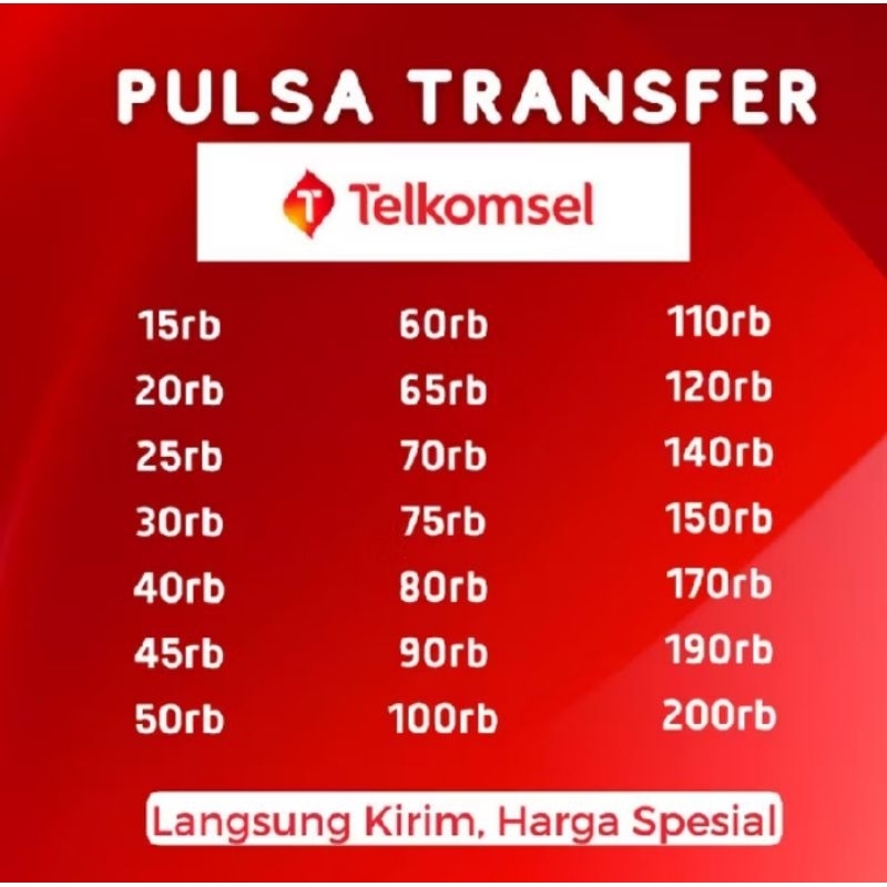 pulsa Telkomsel 100k