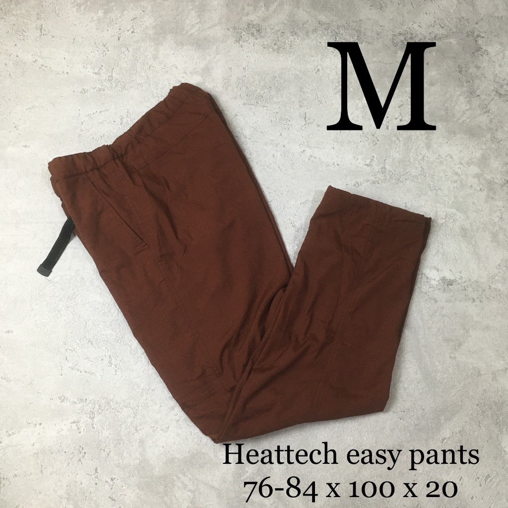 UNIQLO HEATTECH EASY PANTS LINED OUTDOOR PANTS PRELOVED