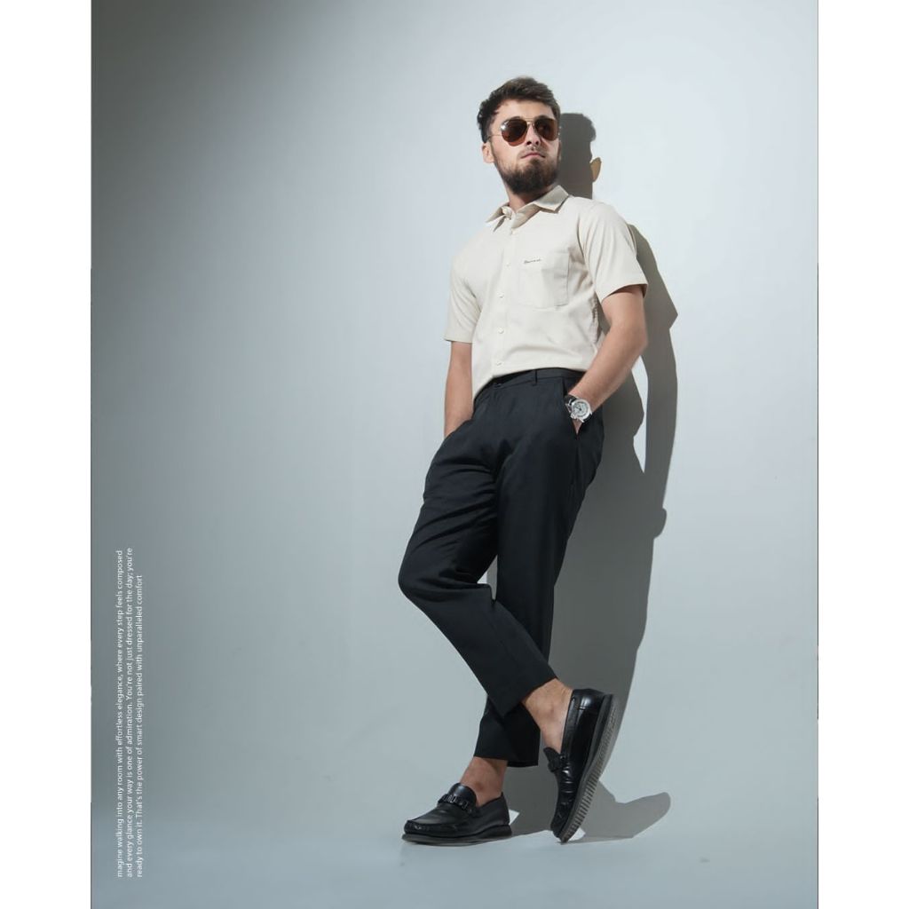 SAMASE Sirwal Angkel Paint I002 Celana Pakaian Pria Muslim Celana Resmi Celana Kantor Pria Samase Of