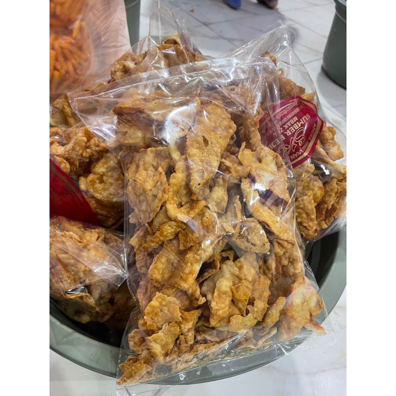 

KRUPUK BAWANG KALINYAMATAN 350g Free Bubble Wrap dan Kardus