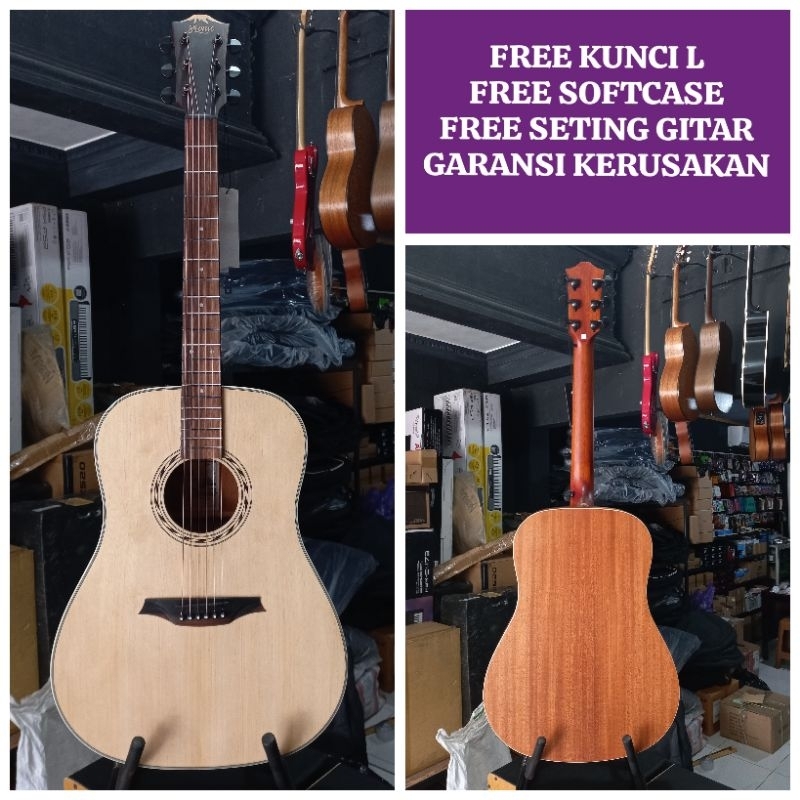 GITAR AKUSTIK BROMO MODEL BAB1 BROMO BAB 1 ORIGINAL