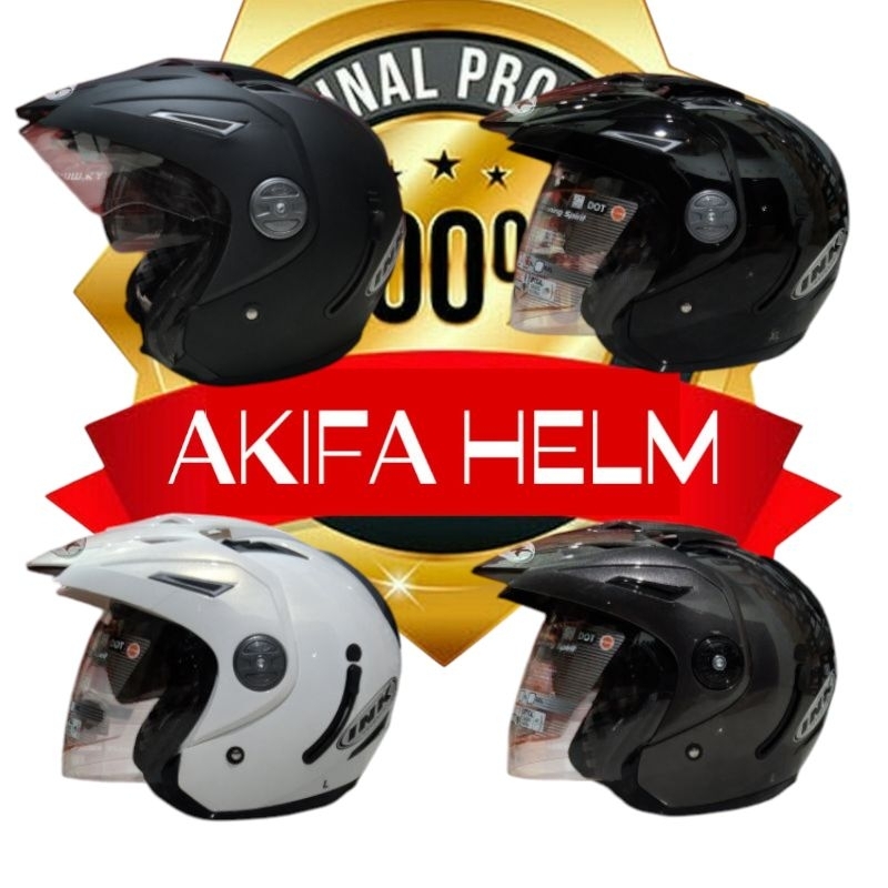 COD Helm INK T1 Black Doff Gunmetal Red Maron White grey Iceblue Original