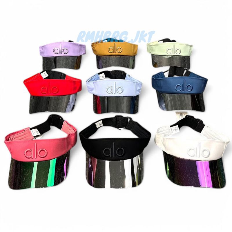 Topi ALO Visor Sport UV Cap / Topi Olahraga ALO / Topi Joging ALO / Topi Block Sinar UV Solar