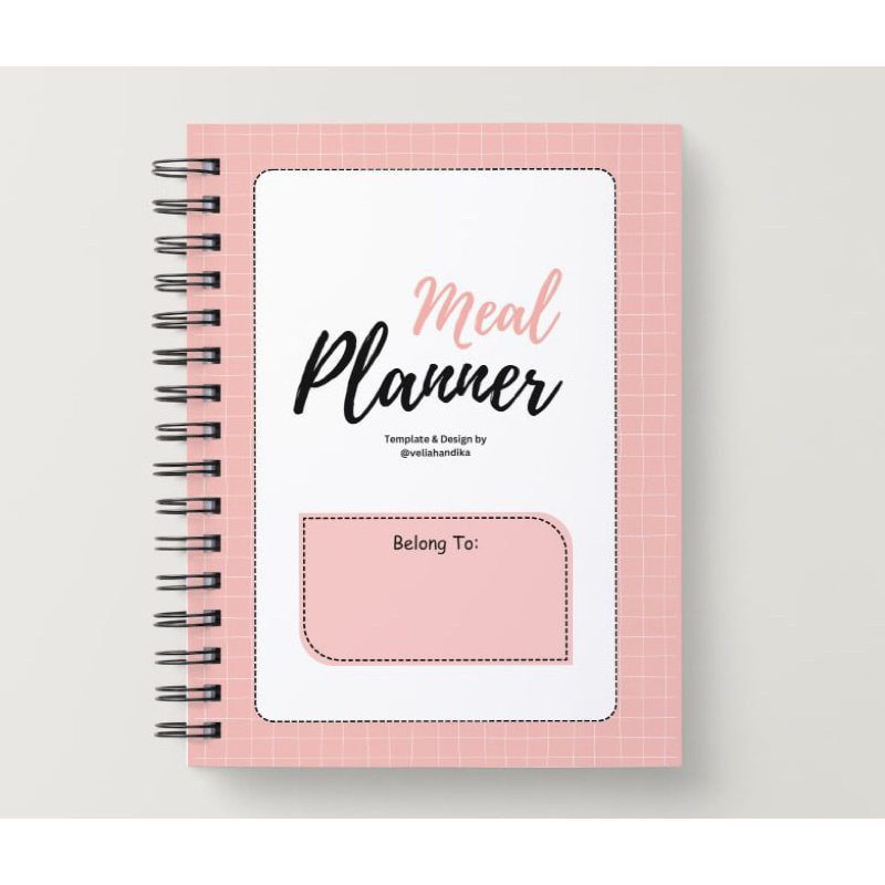 

Meal Planner Book 1 Bulan