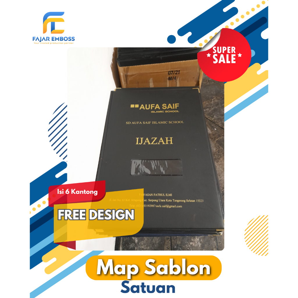 

(SATUAN) MAP RAPORT IJAZAH CUSTOM SABLON SATUAN