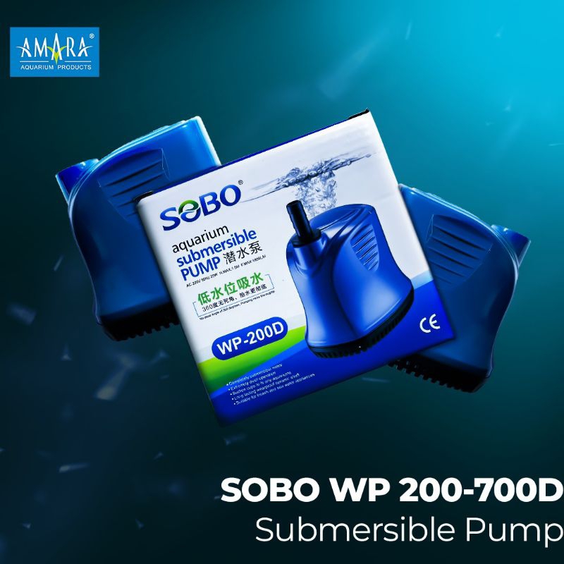 SOBO KOLAM SUBMERSIBLE PUMP SB WP-200D