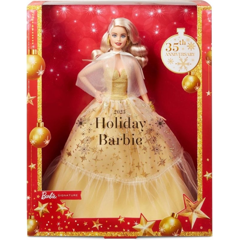 Barbie Collector Signature Holiday Barbie 2023 Original Mattel