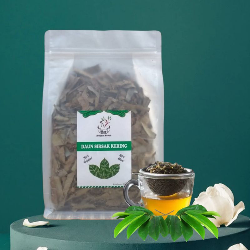 

Daun sirsak Kering / Soursop leaf / Graviola Leaf / isi 50 gram / Tanpa Bahan Campuran / 100% Alami