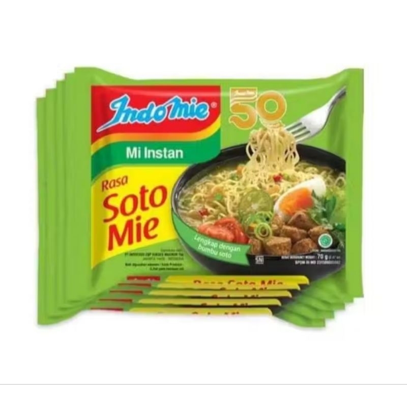 

Indomie varian SOTO untuk 5pcs lebih murah