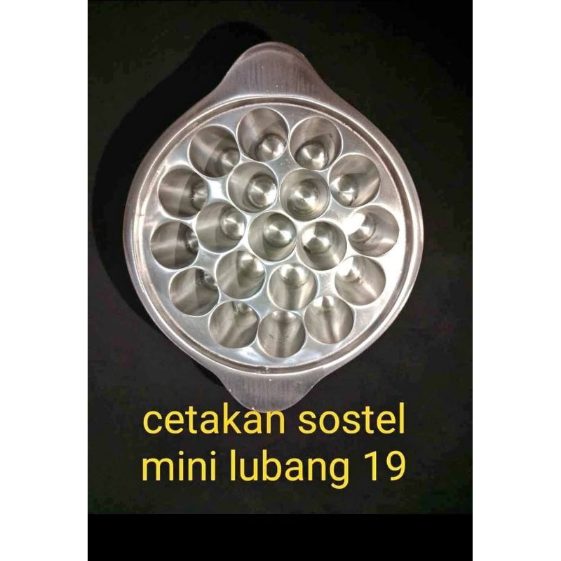 WAJAN/CETAKAN SOSTEL MINI LUBANG 19
