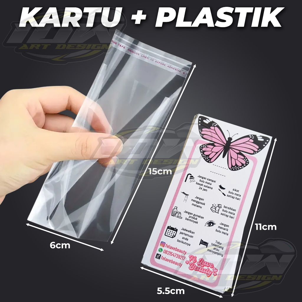 

Kartu Lash / Eyelash After Care