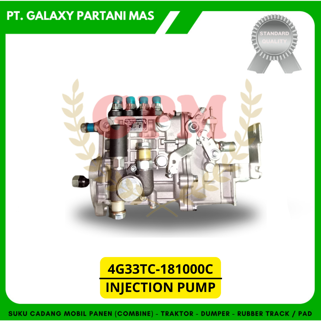 INJECTION PUMP FOR BIMO-102 / 4G33TC-181000C