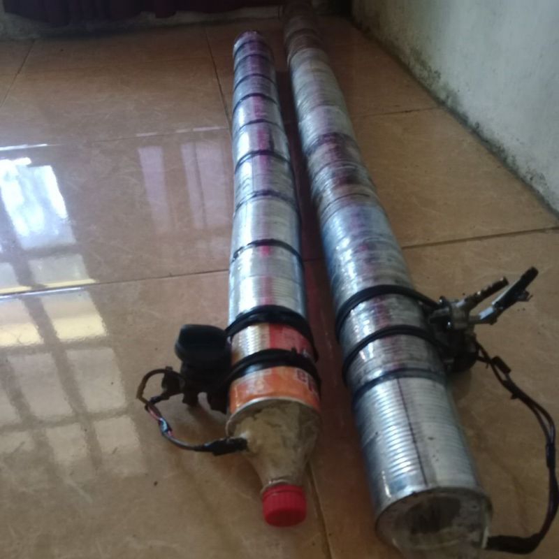 meriam sepirtu dari kaleng