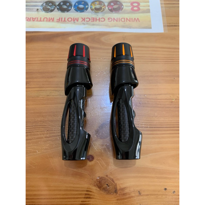 REEL SEAT SPINNING OVS MAHKOTA + CARBON TUBE