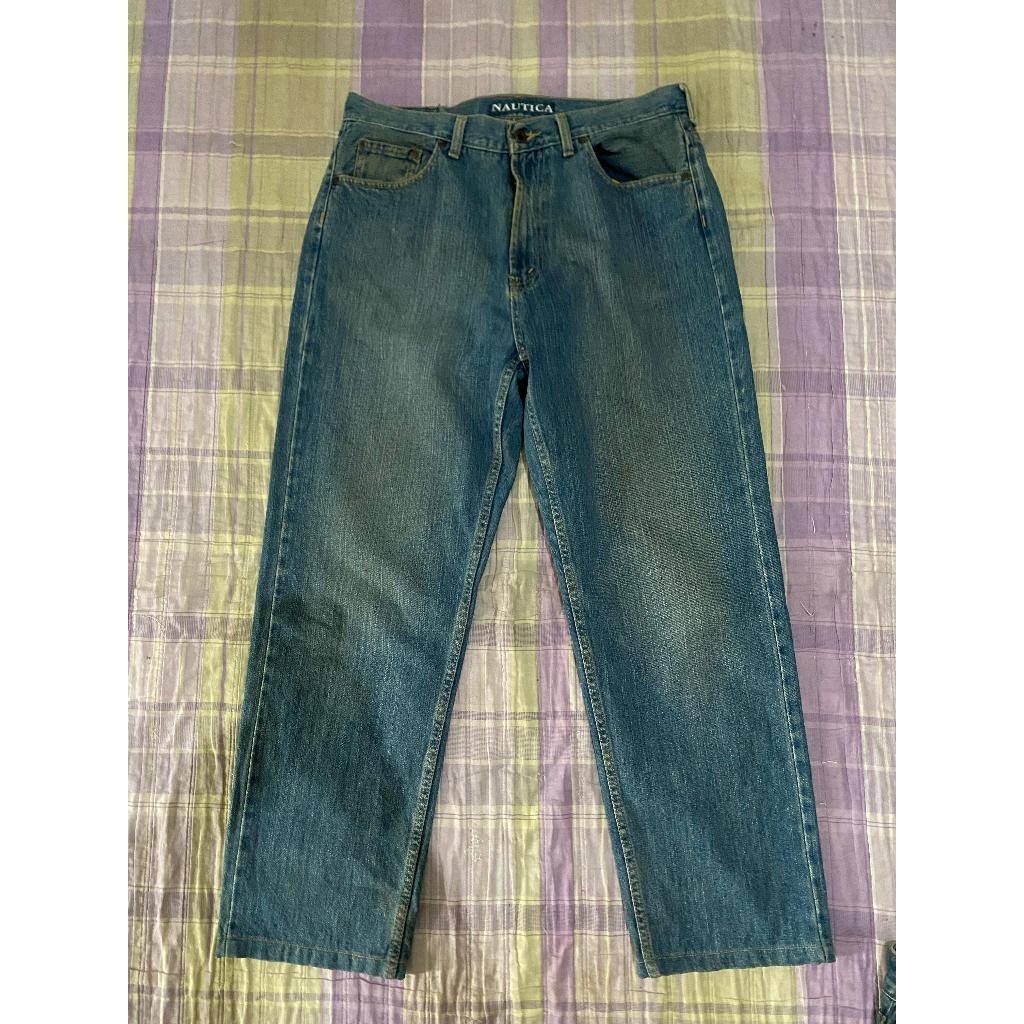Nautica Celana Jeans Pria baggy jeans