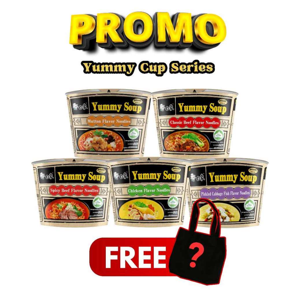 

BAIXIANG - CUP Mie Instan Yummy Soup Bundle PROMO!!