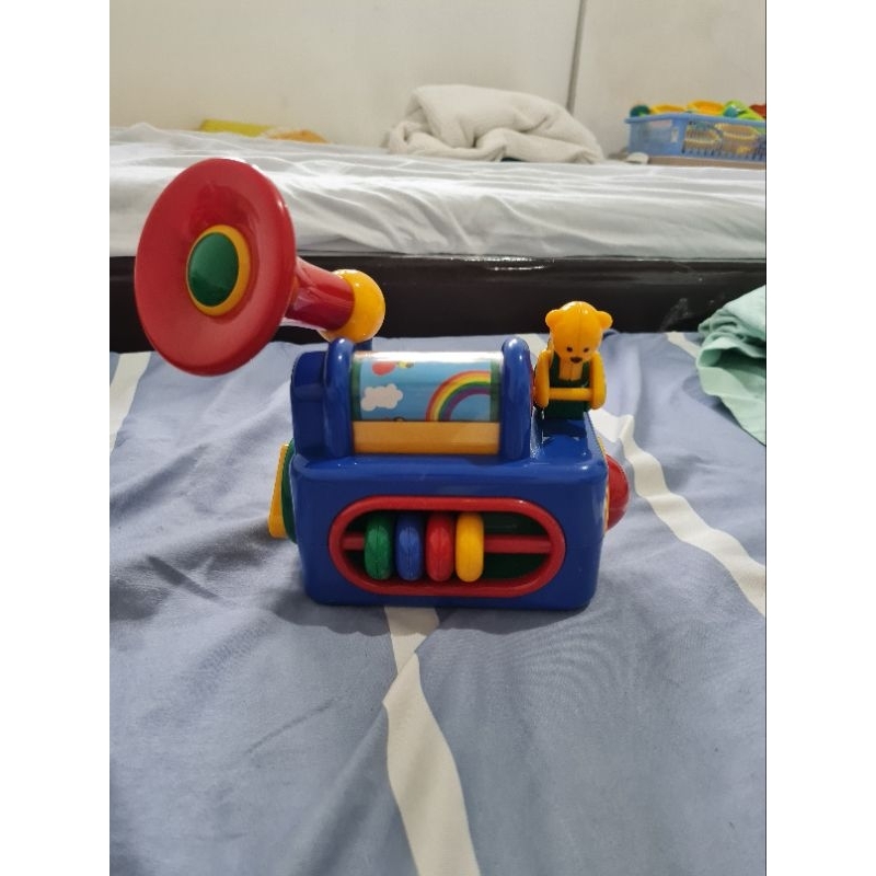 preloved mainan anak busy cube TOLO musik